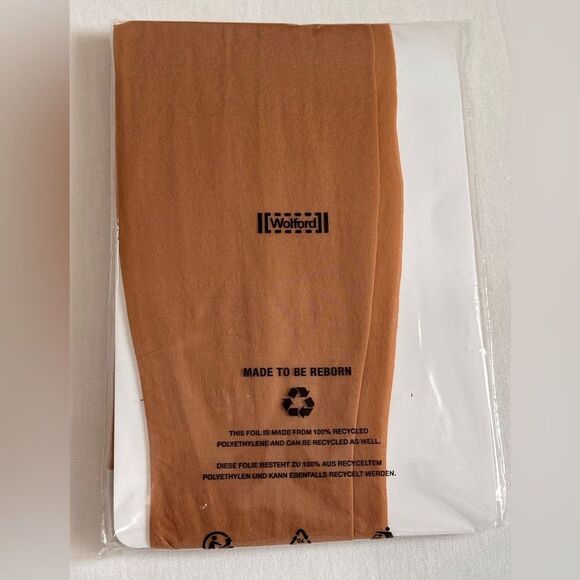 Wolford Gobi Sheer Tights Pure 30 Complete Support Tights  New Size XS - Picture 6 of 6